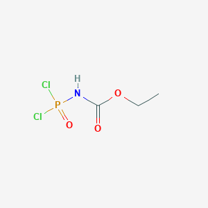 molecular formula C3H6Cl2NO3P B14562574 Ethyl (dichlorophosphoryl)carbamate CAS No. 61670-34-6