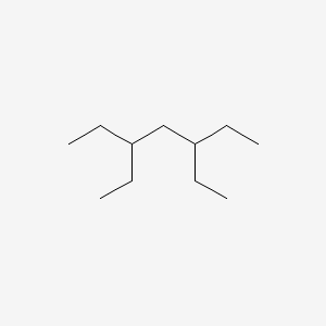 molecular formula C11H24 B14562925 3,5-Diethylheptane CAS No. 61869-02-1
