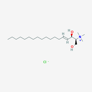 molecular formula C21H44ClNO2 B014563 D-erythro-N,N,N-Trimethylsphingosine Chloride CAS No. 134962-48-4