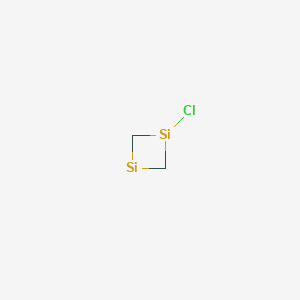molecular formula C2H4ClSi2 B14563124 CID 22162633 