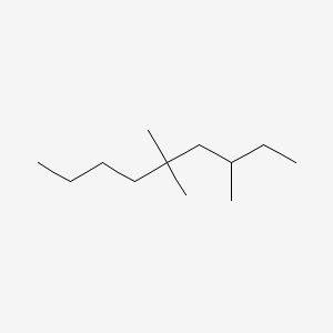 molecular formula C12H26 B14563254 3,5,5-Trimethylnonane CAS No. 62184-25-2