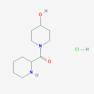 (4-Hydroxy-1-piperidinyl)(2-piperidinyl)methanone hydrochloride