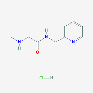 2-(Methylamino)-N-(2-pyridinylmethyl)acetamide hydrochloride