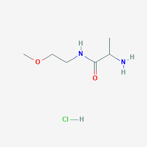 2-Amino-N-(2-methoxyethyl)propanamide hydrochloride