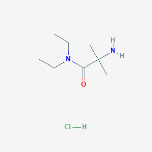 2-Amino-N,N-diethyl-2-methylpropanamide hydrochloride