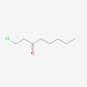molecular formula C8H15ClO B14563442 1-Chlorooctan-3-one CAS No. 62005-96-3