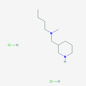 n-Methyl-n-(3-piperidinylmethyl)-1-butanamine dihydrochloride