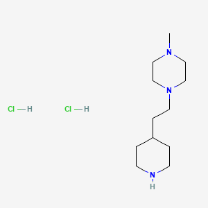 1-Methyl-4-[2-(4-piperidinyl)ethyl]piperazine dihydrochloride