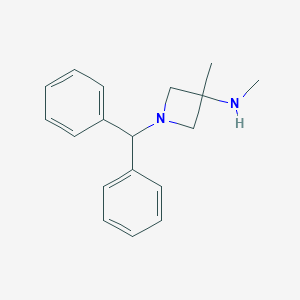 1-(Diphenylmethyl)-N,3-dimethylazetidin-3-amine