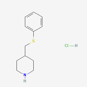 4-[(Phenylsulfanyl)methyl]piperidine hydrochloride
