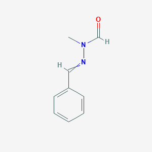 molecular formula C9H10N2O B14563564 N'-Benzylidene-N-methylformohydrazide CAS No. 61748-16-1