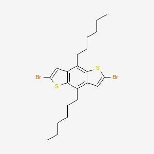2,6-Dibromo-4,8-dihexylbenzo[1,2-b:4,5-b']dithiophene