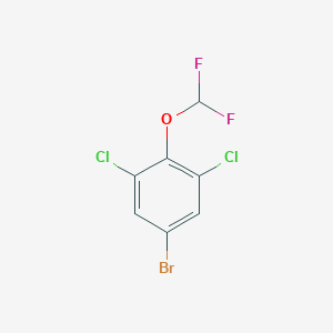 5-Bromo-1,3-dichloro-2-(difluoromethoxy)benzene