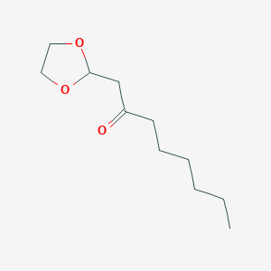1-(1,3-Dioxolan-2-yl)-octan-2-one