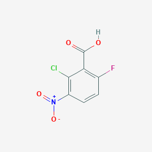 2-Chloro-6-fluoro-3-nitrobenzoic acid