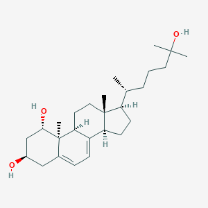 (1S,3R,9S,10S,13R,14R,17R)-17-[(2R)-6-Hydroxy-6-methylheptan-2-yl]-10,13-dimethyl-2,3,4,9,11,12,14,15,16,17-decahydro-1H-cyclopenta[a]phenanthrene-1,3-diol