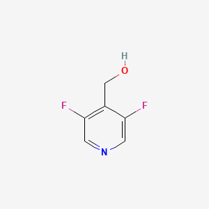 molecular formula C6H5F2NO B1456379 (3,5-Difluoropyridin-4-yl)methanol CAS No. 924649-16-1
