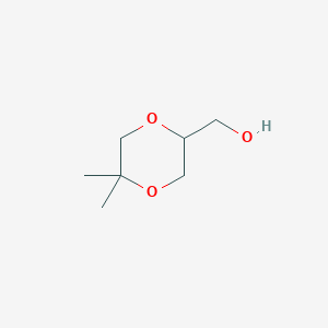 (5,5-Dimethyl-1,4-dioxan-2-yl)methanol