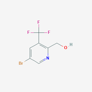(5-Bromo-3-(trifluoromethyl)pyridin-2-yl)methanol