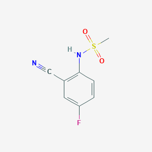 N-(2-Cyano-4-fluorophenyl)-methanesulfonamide