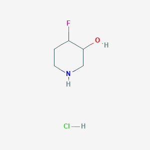 4-Fluoropiperidin-3-ol hydrochloride