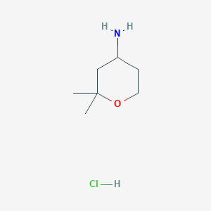 2,2-Dimethyl-tetrahydro-pyran-4-ylamine hydrochloride