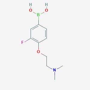 (4-(2-(Dimethylamino)ethoxy)-3-fluorophenyl)boronic acid
