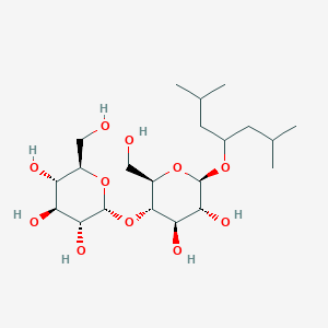 molecular formula C21H40O11 B1456421 2,6-Dimethyl-4-heptyl-b-D-maltopyranoside CAS No. 869638-31-3