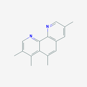 molecular formula C16H16N2 B14564277 3,4,5,8-Tetramethyl-1,10-phenanthroline CAS No. 61626-10-6
