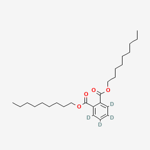 molecular formula C26H42O4 B1456434 Di-n-nonyl phthalate-3,4,5,6-d4 CAS No. 1202865-43-7