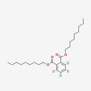 molecular formula C26H42O4 B1456434 Dinonyl 3,4,5,6-tetradeuteriobenzene-1,2-dicarboxylate CAS No. 1202865-43-7