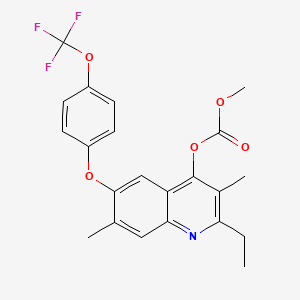 molecular formula C22H20F3NO5 B1456449 Flometoquin CAS No. 875775-74-9