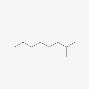 molecular formula C11H24 B14564517 2,4,7-Trimethyloctane CAS No. 62016-38-0