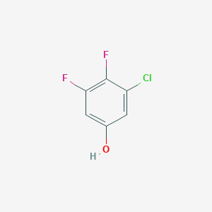 molecular formula C6H3ClF2O B1456452 3-Chloro-4,5-difluorophenol CAS No. 1261472-63-2