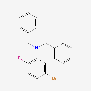 N,N-dibenzyl-5-bromo-2-fluoroaniline