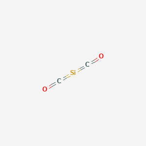 molecular formula C2O2Si B14564724 Silanediylidenedimethanone CAS No. 61857-55-4
