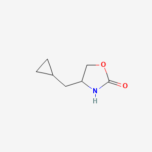 4-(Cyclopropylmethyl)-1,3-oxazolidin-2-one