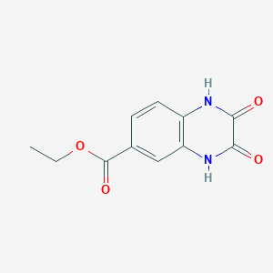 Ethyl 2,3-dioxo-1,2,3,4-tetrahydroquinoxaline-6-carboxylate