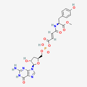 molecular formula C24H27N6O12P B14564879 Tme-cgmp CAS No. 61756-21-6