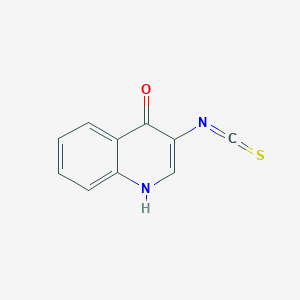 molecular formula C10H6N2OS B14564913 3-Isothiocyanatoquinolin-4(1H)-one CAS No. 61428-93-1