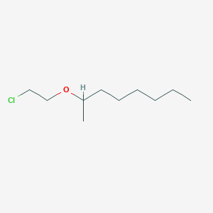 molecular formula C10H21ClO B14564977 2-(2-Chloroethoxy)octane CAS No. 61853-33-6