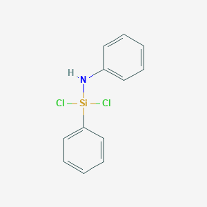 molecular formula C12H11Cl2NSi B14565172 1,1-Dichloro-N,1-diphenylsilanamine CAS No. 61715-69-3