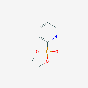 molecular formula C7H10NO3P B14565339 Dimethyl pyridin-2-ylphosphonate CAS No. 61864-97-9