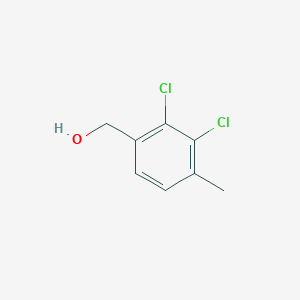 molecular formula C8H8Cl2O B1456535 2,3-Dichloro-4-methylbenzyl alcohol CAS No. 1803779-26-1