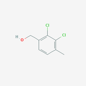 molecular formula C8H8Cl2O B1456535 (2,3-Dichloro-4-methylphenyl)methanol CAS No. 1803779-26-1