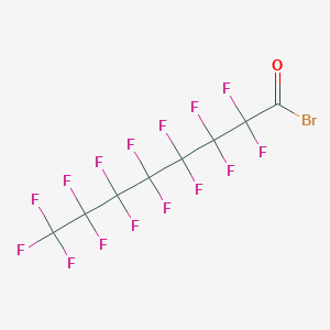 molecular formula C8BrF15O B1456543 Perfluorooctanoyl bromide CAS No. 222037-87-8