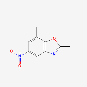 2,7-Dimethyl-5-nitro-1,3-benzoxazole