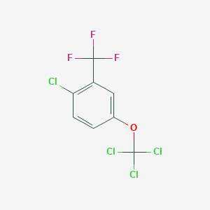 1-Chloro-4-(trichloromethoxy)-2-(trifluoromethyl)benzene