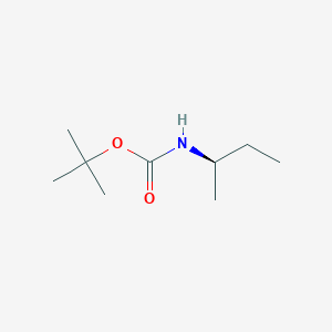 molecular formula C9H19NO2 B145655 (R)-tert-Butyl sec-butylcarbamate CAS No. 129991-09-9