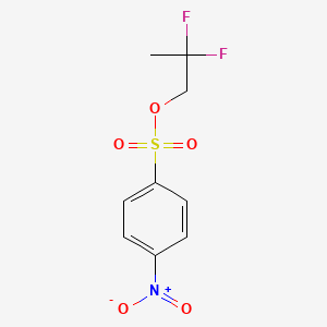 2,2-Difluoropropyl 4-nitrobenzenesulfonate